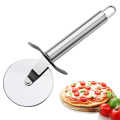 Wholesale high quality stainless steel bicycle pizza cutter wheel rocker Professional Stainless Steel Pizza Knife